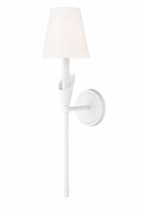 Claudelle 1 Light Wall Sconce 24 Inch Tall and 5.75 Inch Wide by Z Lite - 4014-1SA