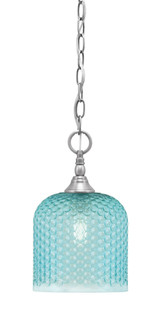 1 Light Chain Hung Mini Pendant 12 x 7 Inch by Toltec 11-BC-4912 - 11-BC-4912
