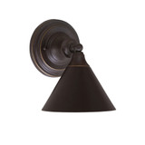 Any 1 Light Wall Sconce 8.75 Inch Tall by Toltec - 40-7-875-