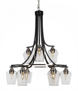 Paramount 9 Light Large Chandelier by Toltec 3419-30365 - 3419-30365
