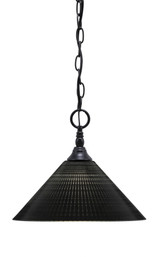 1 Light Chain Hung Mini Pendant 10 x 12 Inch by Toltec 11-BC-4009 - 11-BC-4009