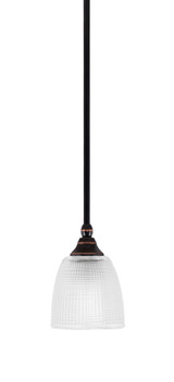 1 Light Stem Hung Mini Pendant 7 Inch Tall by Toltec - 23-BC-500