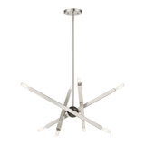 Monaco 8 Light Medium Chandelier by Livex - 46844