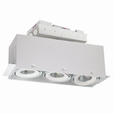 NMRTLG Series 90W 3 LED Narrow Flood Trimless MLS Housing by Nora - NMRTLG-136L19