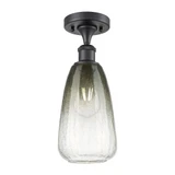 Brookhaven Almond 1 Light Semi Flush Mount 14 Inch X 6 Inch by Innovations - 516-1C-G480-6