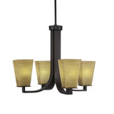 Apollo 4 Light Medium Chandelier by Toltec 574-2218 - 574-2218