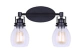 Carson 2 Light Vanity Light by Canarm - IVL705A02BK