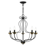 Katarina 5 Light Medium Chandelier by Livex - 42905