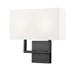 Saxon 2 Light Wall Sconce 11.25 Inch Tall and 12 Inch Wide By Z-Lite - 815-2S