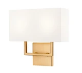 Parsons Mews 2 Light Wall Sconce 11.25 Inch Tall and 12 Inch Wide by BSH - 372-BEL-1365453