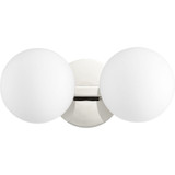 2 Light Transitional Vanity Light 14 Inch Wide by Bailey Street Home - 183-BEL-906353