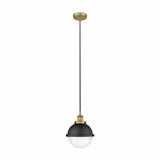 Hampden 1 Light Small Cord Hung Pendant 12.5 Inch Tall by Innovations - 616-1PH-HFS-8