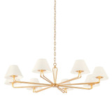 Ozias 8 Light Oversized Chandelier by Troy - F2550