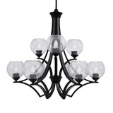 Zilo 9 Light Large Chandelier by Toltec 569-MB-4100 - 569-MB-4100