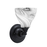 1 Light Wall Sconce 10.5 Inch Tall by Toltec - 40-47