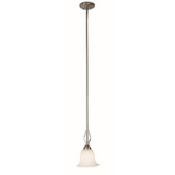 Glasswood 1 Light Small Pendant by Trans Globe - 8164