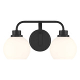 2 Light Vanity Light 8.25 Inch Tall by Meridian - M80080