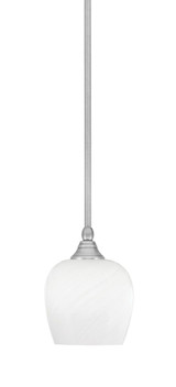 1 Light Stem Hung Small Pendant 8.25 Inch Tall by Toltec - 23-BC-4810