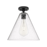 Crown Point 1 Light Berkshire Flush Mount 12 Inch Wide by Innovations - 434-1F-GBC-12_P