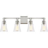 Sean Lavin 4 Light Vanity Light 30.25 Inch Wide by Visual Comfort Studio - VS24704