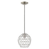 Paxten 1 Light Small Pendant by Livex - 41326