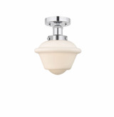 Oxford 1 Light 6.5 Inch Wide Semi Flush Mount by Innovations - 616-1F-G53