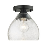 Ariella 1 Light 7.38 Inch Wide Semi Flush Mount by Golden - 1094-SF