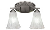 Zilo 2 Light Vanity Light 14.5 Inch Length by Toltec - 552--105-145