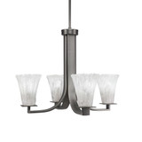 Apollo 4 Light Medium Chandelier by Toltec 574-232518 - 574-232518