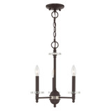 Bennington 3 Light Small Chandelier by Livex - 42703