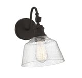 1 Light Vintage Wall Sconce 11.5 Inch Tall by Meridian - M90092