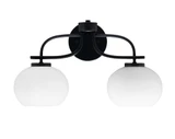 Cavella 2 Light Vanity Light 19 Inch Length by Toltec - 3912-MB-202