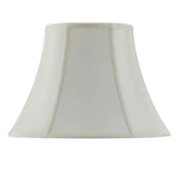 Basic Bell Vertical Piped Shade 12.5 Inch Tall and 18 Inch Wide by Cal - SH-8104/18