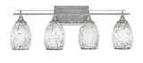 Uptowne 4 Light Vanity Light 27 Inch Length by Toltec - 134--10-27