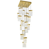 Lava LED Light Medium Chandelier by CWI - 1587P24-17