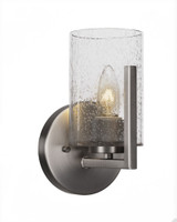Atlas 1 Light White Matrix Wall Sconce by Toltec - 4511-45-875-45