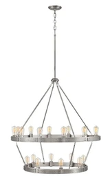 Everett 20 Light Oversized Multi Tier Chandelier by Hinkley - 4399