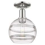 Rochester 1 Light Semi Flush Mount 11.38 Inch X 8 Inch by Innovations - 716-1C-G556-8