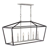 Stinson 6 Light Oversized Linear Chandelier by Hinkley - 3539