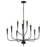 Vela 9 Light Large Chandelier by Maxim - 24819