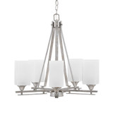 Uptowne 5 Light Medium Chandelier by Toltec 325-DG-541 - 325-DG-541
