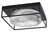 3 Light 16 Inch Length Flush Mount by Toltec - 856-BN-0
