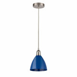 Plymouth Dome 1 Light Small Cord Hung Pendant 11 Inch Tall by Innovations - 616-1P-PLYM-75