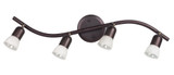 James  4 Light Track Light 7.13 In Tall and 26.5 In Wide by Canarm Inc - IT356A04BPT10