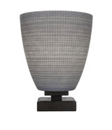 Luna 1 Light Table Lamp 10 Inches Tall and 8 Inches Wide by Toltec  - 52-810