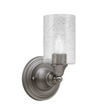 1 Light Cylinder Glass Wall Sconce 10.5 Inch Tall by Toltec - 40-300