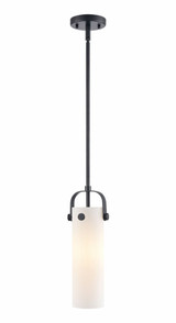 Pilaster II Cylinder 1 Light Mini Pendant 14.5 Inch Tall by Innovations - 423-1S-G423-12
