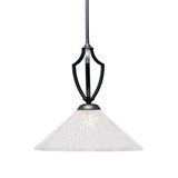 Zilo 1 Light Large Pendant 16.5 Inch Tall by Toltec - 562-16-165-