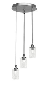 Empire 3 Light Medium Pendant 14.25 Inch Wide by Toltec - 2143-1425-1125