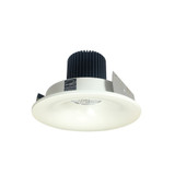 Iolite 4 Inch LED Round Bullnose Regress Non Adjustable Reflector by Nora  - NIO-4RNB